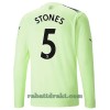 Manchester City Stones 5 Tredje 22-23 - Herre Langermet Fotballdrakt
